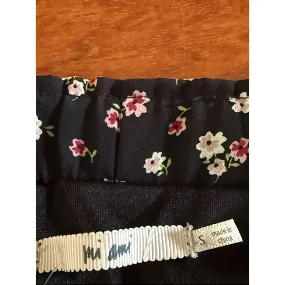 Miami Floral Print Tiered Ruffle  Skirt SZ Small
